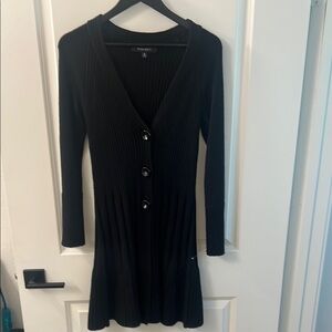 Nine West Long Sweater Cardigan Dress